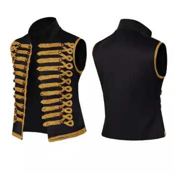 Костюм для косплея из фильма для взрослых мужчин, костюм дементуса, жилет ума дементуса, гитический военный жилет, наряды, костюмы на Хэллоуин, карнавал, женский костюм