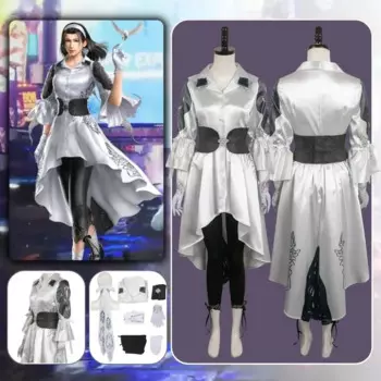 Костюм для косплея из игры Tekken 8 Цзюнь казама, фантастический костюм, Маскировка для взрослых женщин и девочек, платье, брюки, наряды, карнавальный костюм на Хэллоуин