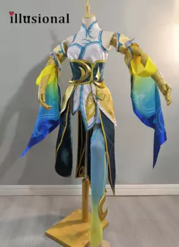 Костюм для косплея LOL Cosplay Soraka, размер на заказ, костюмы на Хэллоуин
