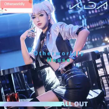 Костюм для косплея LOL Evelynn KDA женская сексуальная форма парик KDA Универсальный костюм Evelynn