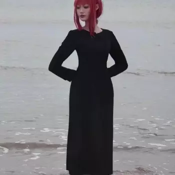 Костюм для косплея макима из аниме «бензопила»