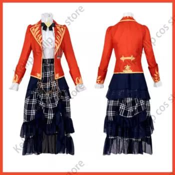 Костюм для косплея персонажа аниме персонажа из игры персонажа Трейси резник, костюм для выживших из кожи, вечернее платье, пальто, Женский карнавальный костюм