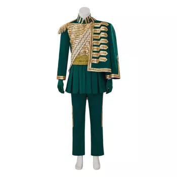 Костюм для косплея персонажа фильма Bad Fiyero, униформа военного офицера для взрослых, костюм для выступления на сцене, костюм на Хэллоуин, индивидуальный пошив