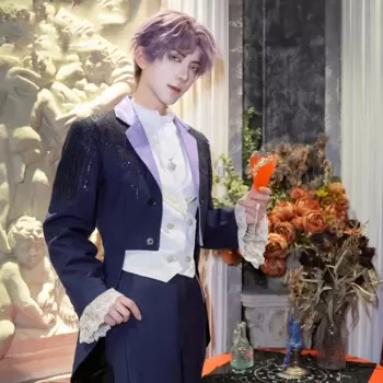 Костюм для косплея Rafayel из аниме Love and Deepspace Qiyu, Мужская модная униформа, костюмы на Хэллоуин, женский костюм