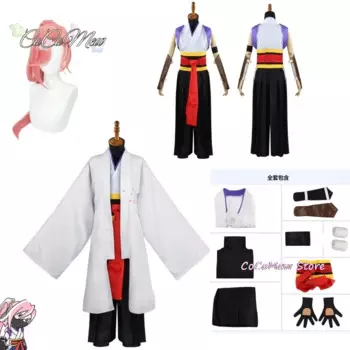 Костюм для косплея SK8 Бесконечность цветущей вишни костюм кимоно для Хэллоуина карнавальный костюм туфли парик маска для лица полный комплект