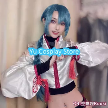 Костюм для косплея Vtuber Ryushen, женские модные наряды, костюм панды Ryuu Shen, костюм на Хэллоуин, Карнавальная форма на заказ