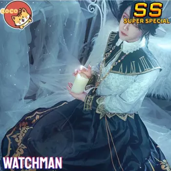 Костюм для косплея Watchman, парик для косплея Карла Aesop