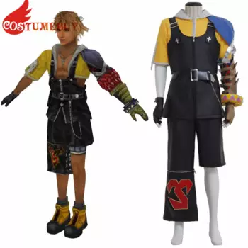 Костюм для косплея X FF10 FFX Tidus из игры финальная фантазия, костюм на заказ для Хэллоуина, карнавала