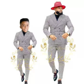 Костюм для мальчиков свадебный из блейзера и брюк