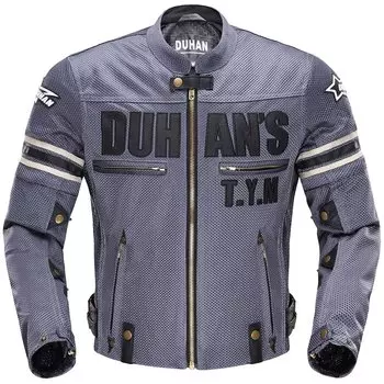 Костюм дышащий мужской для езды на мотоцикле, с коротким рукавом