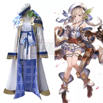Костюм гранблу для косплея Cucouroux, полный женский костюм на Хэллоуин, индивидуальный пошив, любой размер, бесплатная доставка