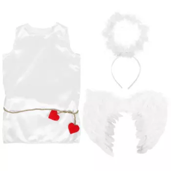 Костюм Купидона для платьев, наряды на День святого Валентина, вечерние детские костюмы/танцевальные костюмы из полиэстера