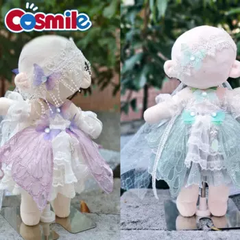Костюм Лолиты Cosmile ручной работы, наряд со звездой, платье, юбка, костюм для куклы 20 см, 30 см, милая игрушка