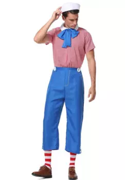 Костюм на Хэллоуин для маскарада, танцевальных выступлений, костюм взрослого флота Popeye