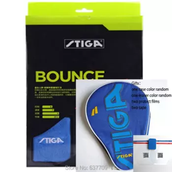 Костюм ракеток для настольного тенниса Stiga Bounce-3 Stars для начинающих, готовые ракетки, Спортивная ракетка для пинг-понга, оригинал