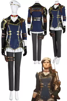 Костюм шерифа Fantasia Arcane Caitlyn для косплея, одежда шерифа 2024, аниме Игра LoL 2 Disfraz, Женский костюм на Хэллоуин, карнавал, женская одежда