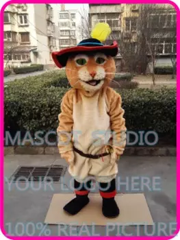 Костюм талисмана кошки персонажа мультфильма маскарадный костюм маскотэ
