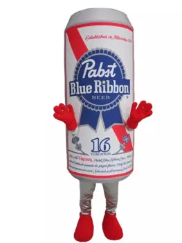 Костюм талисмана Pabst Can, пивная банка, маскарадные костюмы на заказ, Маскарадные костюмы mascotte, мультяшный персонаж N31841