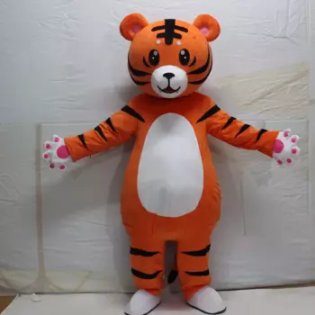 Костюм тигра талисман наряд для взрослых