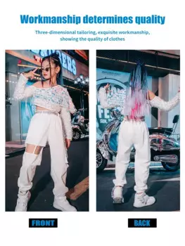 Костюмы для джазовых танцев для девочек, детские костюмы для уличного танца в стиле хип-хоп, костюмы для подростков, крутые танцевальные костюмы для группы девочек