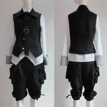 Костюмы для косплея аниме Shiki Yuuki Koide Natsuno, черная униформа, костюм на Хэллоуин, яркий костюм