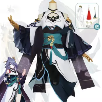 Костюмы для косплея Fu Hua, Yunmo, faithful, cos, broken 3, игровой костюм, аниме, сексуальный