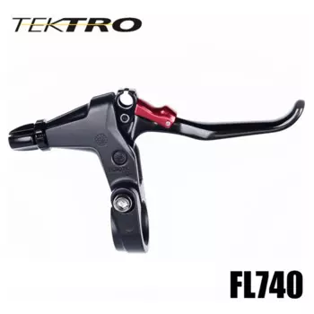 Кованый алюминиевый рычаг, 164 г/пара, TEKTRO FL740, рычаг для гоночного и дорожного велосипеда, 3-пальцевый рычаг с суппортом, тормоз, рычаг переключения передач Rapidfire