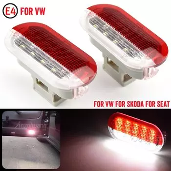 kowej lampy ostrzegawczej LED do drzwi do VW Golf MK3 MK4 Polo Jetta Sharan Vento Touran Skoda Octavia Seat 2x