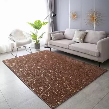 Ковёр FORSWAN белый искусственный мех