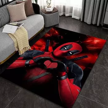 Ковёр MINISO с рисунком Marvel Дэдпул