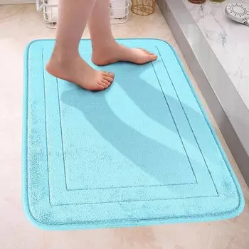 Коврик для двери из кораллового флиса