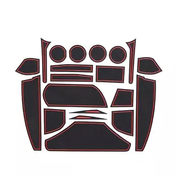 Коврик для дверных прорезей для Toyota SIENTA, подушка с пазами для ворот, резиновые коврики для дверей автомобиля, подстаканники, противоскользящие ковры, положение