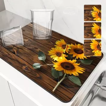 Коврик для посуды из полиэстера