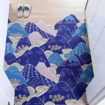 Коврик для входной двери, противоскользящий, из ПВХ, для кухни, спальни, ванной, гостиной, дизайн под заказ