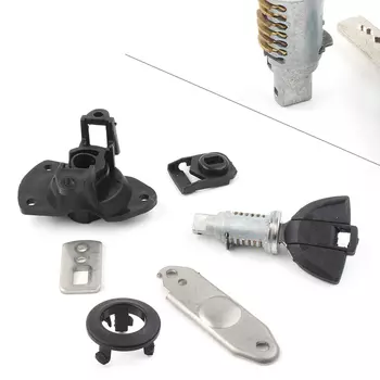 Коврик для заднего пассажирского сиденья мотоцикла, комплект блокировочных подушек с ключом для BMW S1000 RR 2010 2012 2013 2014 2015 2016 2017 S1000RR