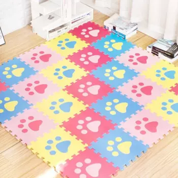 Коврик игровой детский, 30x30x1 см, 10 шт.