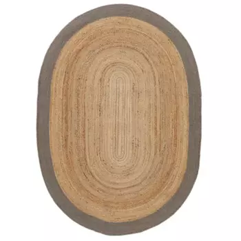Коврик овальный бегунок джутовый новейший дизайн деревенский вид коврик для гостиной ковры