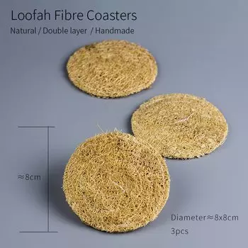 Коврик под чашку Fiteo из люфы