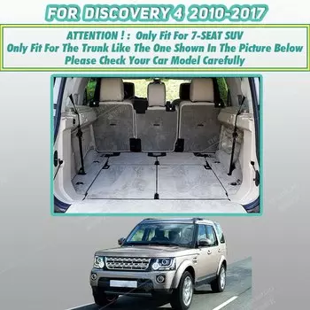 Коврик в багажник автомобиля APPDEE для Land Rover Discovery 4, пять мест/семи мест 2010-2017, коврик в багажник, аксессуары для интерьера, чехол