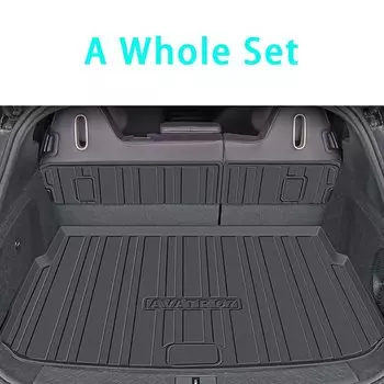 Коврик в багажник автомобиля для Avatr 07 2024 2025 2026 2027, водонепроницаемые коврики для хранения ковров, чехлы на заднее сиденье, автоаксессуары