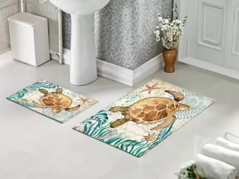 Коврик, ванная, стирка, картина, декор, противоскользящий напольный коврик, напольный коврик, тематический коврик, Фотофон, современный дизайн, популярный коврик, Bath8