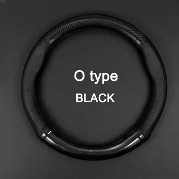 Кожа MIDOON из углеродного волокна чехол рулевого колеса автомобиля для Hyundai i20 i30 i40 Tucson Solaris ix35 Creta Santa fe Kona Elantra