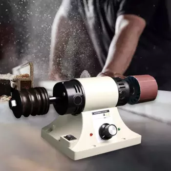 Кожаная кожа, Портативный Регулируемый с ремнем, настольный боковой полировщик для сумок, кошельков, кожаной обуви ручной работы