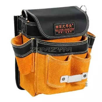 Кожаная сумка для инструментов ZJMZYM Electrician Tool Pouches