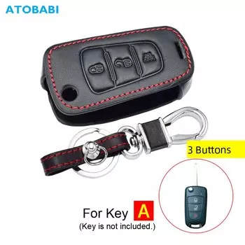 Кожаные чехлы для автомобильных ключей ATOBABI для Great Wall Haval Hover H5 2020 H1 H3 H6 H2 C50 C30 защитный чехол с 3 кнопками и дистанционным управлением