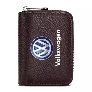 Кожаные мужские водительские права, удостоверение личности, кошелек для банковских карт, Стайлинг автомобиля для Volkswagen Golf-5 6 7 Bora MK4 MK6 Bora Passat B5 B6