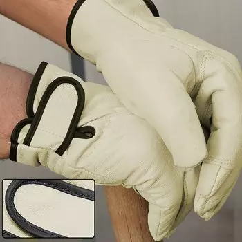 Перчатки для сварки CHENJ кожаные