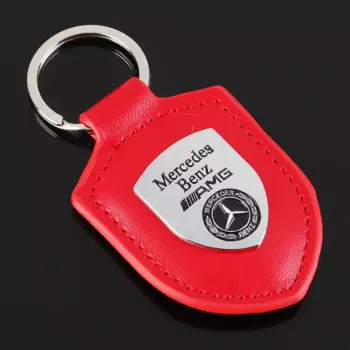 Кожаный автомобильный брелок для ключей для Mercedes Benz A C E S Class Series GLK CLA GLA GLC GLE CLS SLK AMG Series Аксессуары