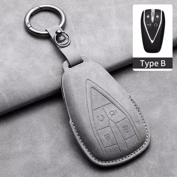 Кожаный Автомобильный брелок для ключей с двумя/3/4 кнопками, чехол для Changan UNIT UNIK CS35 Plus CS55 Plus CS75 Plus 2019 2020 Oshan X7 X5, автомобильный брелок для ключей