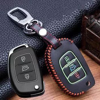 Кожаный Автомобильный Чехол для Hyundai Tucson Creta i10 ix25 ix35 i20 i30 HB20 Elantra Verna Mistra Santa Fe
